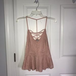 Going out peplum top